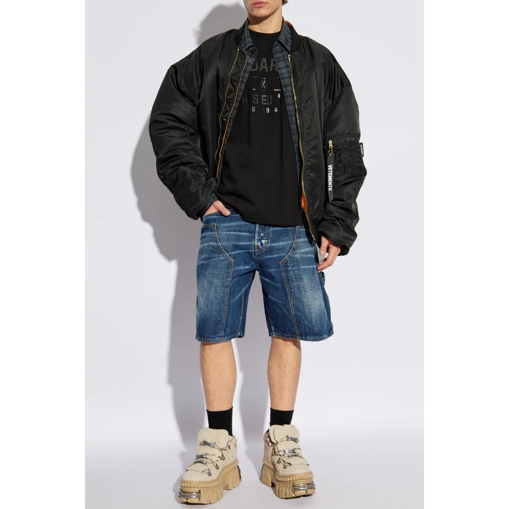 Dsquared2 Shorts Timmerman Blue Heren