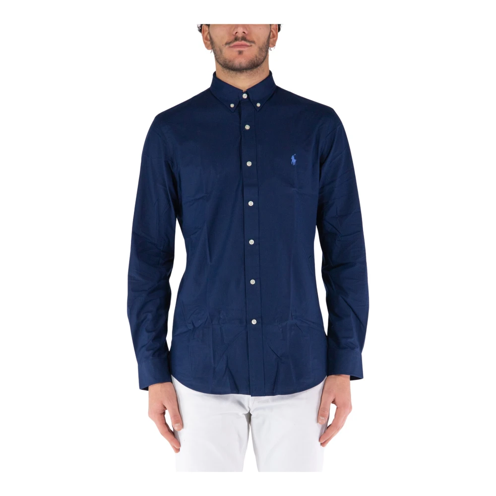 Polo Ralph Lauren Reguliere Overhemd Blue Heren