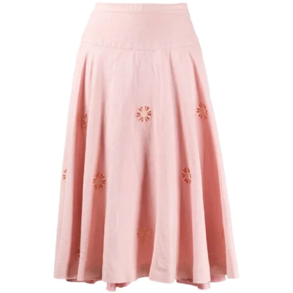 Celine Vintage Pre-owned Fabric bottoms Pink Dames