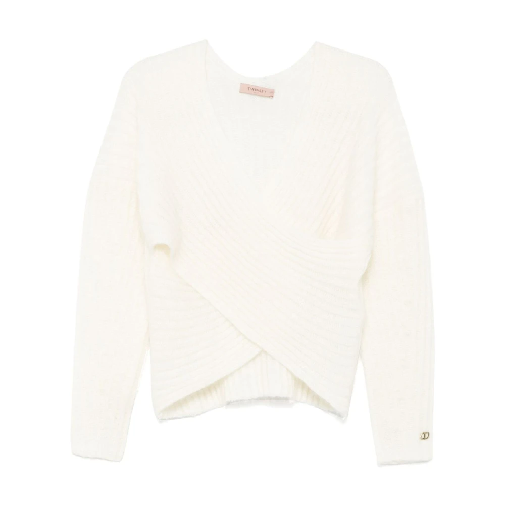 Twinset Stijlvolle Sweater Set White Dames