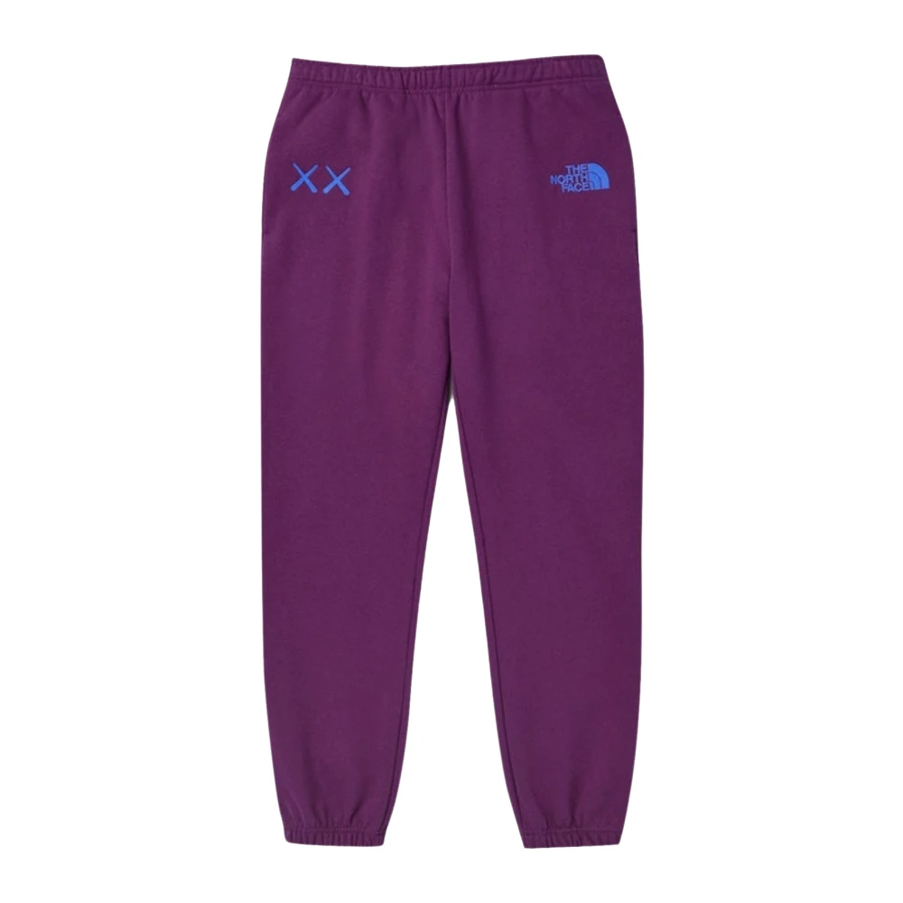 Kaws Paarse Jogger Broek Limited Edition Purple Dames