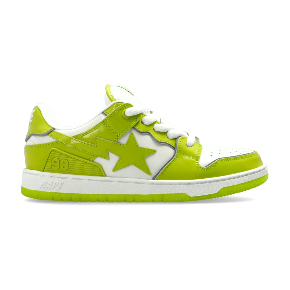 A Bathing APE Sta Sneakers Heren Schoenen Groen