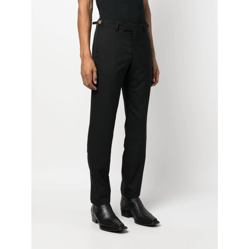 Versace Elegante Formele Broek Black Heren