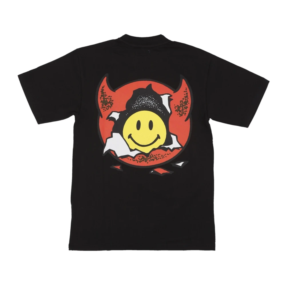 Market Smiley Inner Peace Tee Black Heren