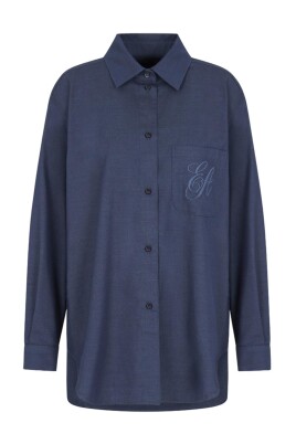 klassisk-button-up-skjorte-med-logo-broderi
