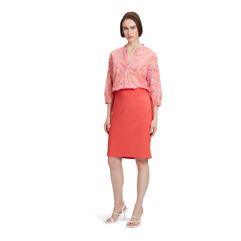 Betty Barclay Tijdloze Business Rok Red Dames