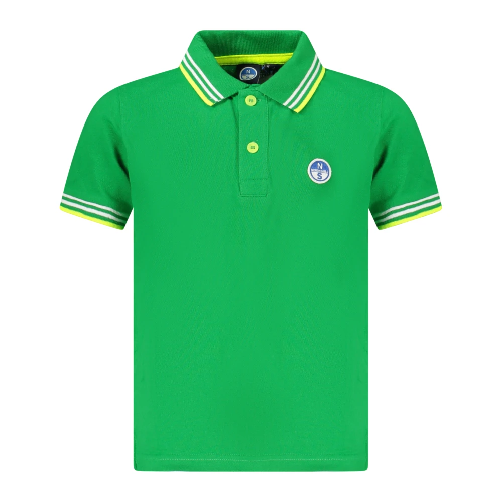 North Sails Mannelijk Groente Short Sleeve Polo