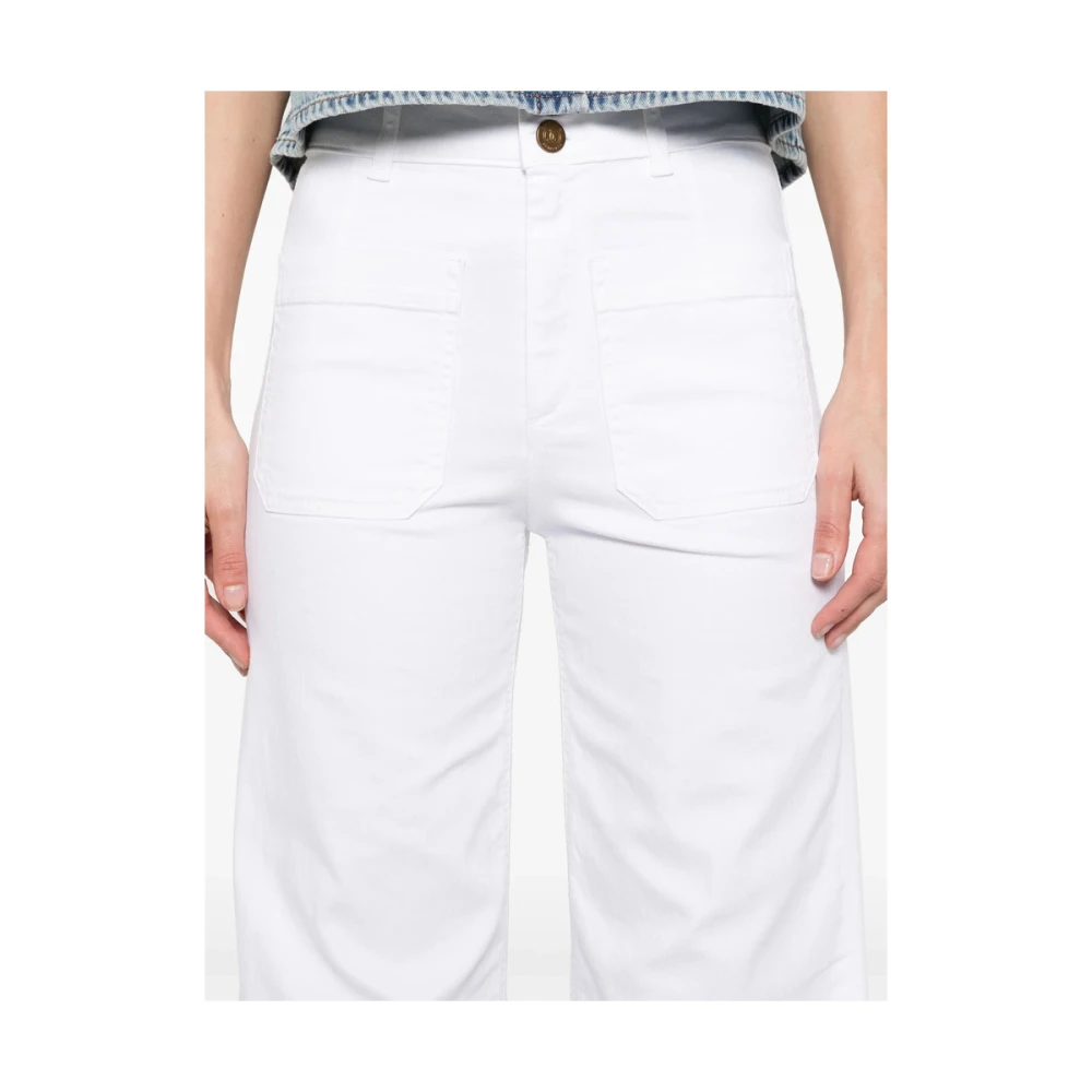Seafarer Witte Denim Jeans met Zakken White Dames