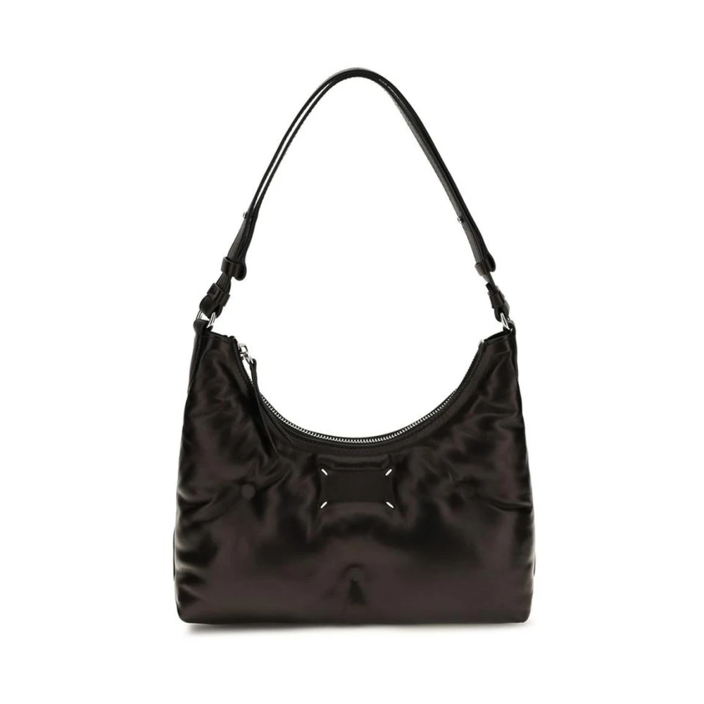 Maison Margiela Black Lamb Ovis Aries Shoulder Bag - Image 3