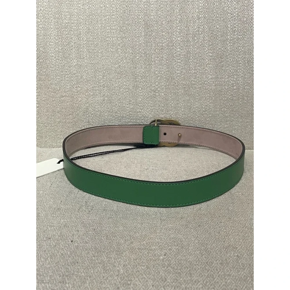 Gucci Vintage Pre-owned Leather belts Green Dames