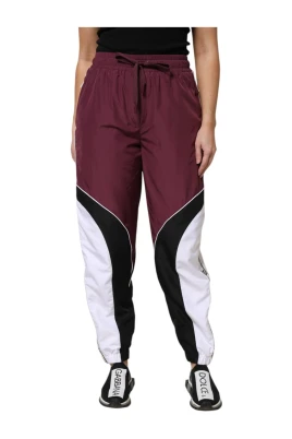 Multifärgad högmidjade jogger sweatpants