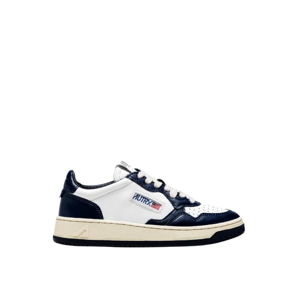 Autry White Medalist Low Trainers - Male - Sneakers - 10 Uk - Shoes