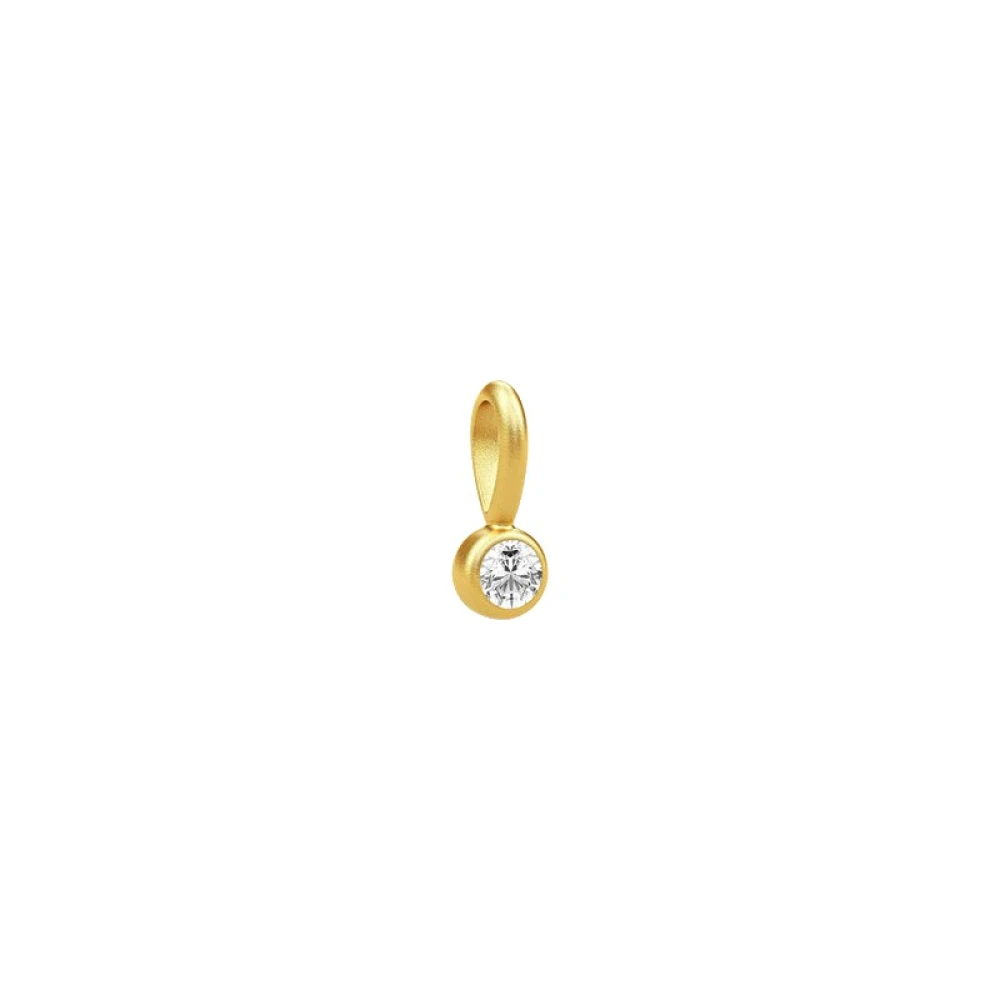 Julie Sandlau Grace Pendant – Guld Gul Dam