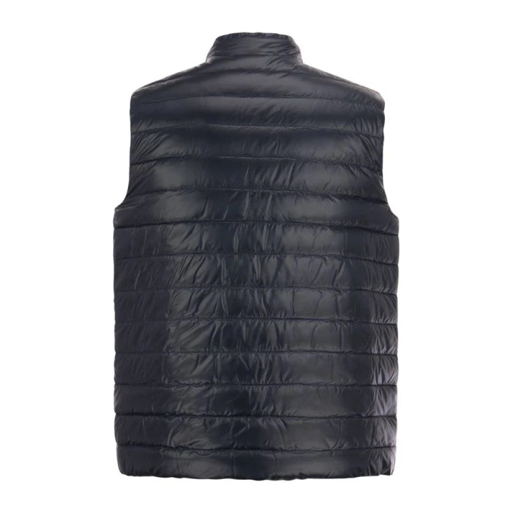 Herno Omkeerbaar Ultralicht Nylon Gilet Blue Heren