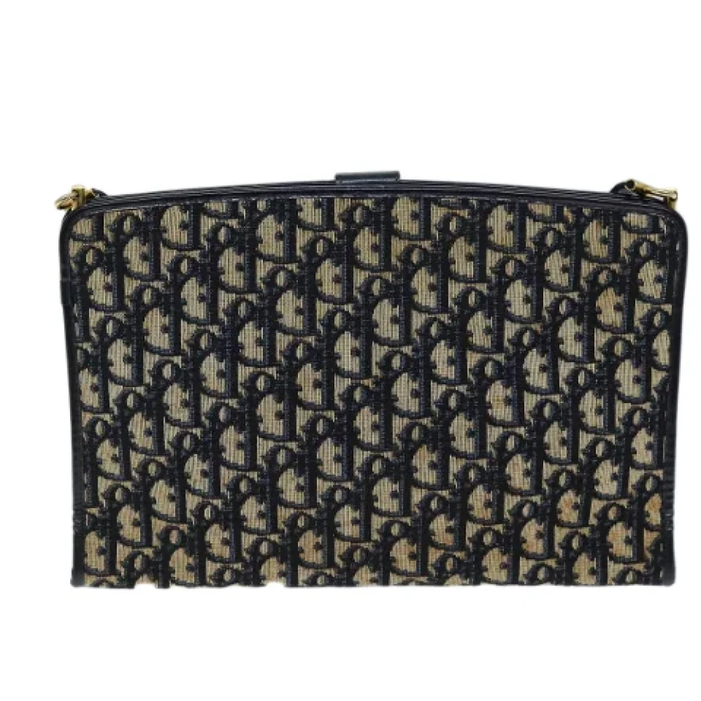 Dior Vintage Pre-owned Canvas dior-bags Blue Dames