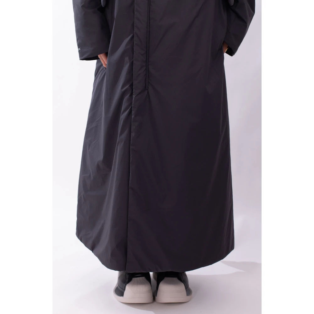 Y-3 Zwarte Gewatteerde Primaloft Jas Black Dames