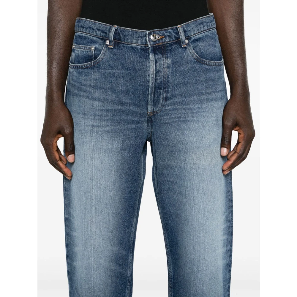 A.p.c. Indigo Blauwe Denim Jeans Blue Heren