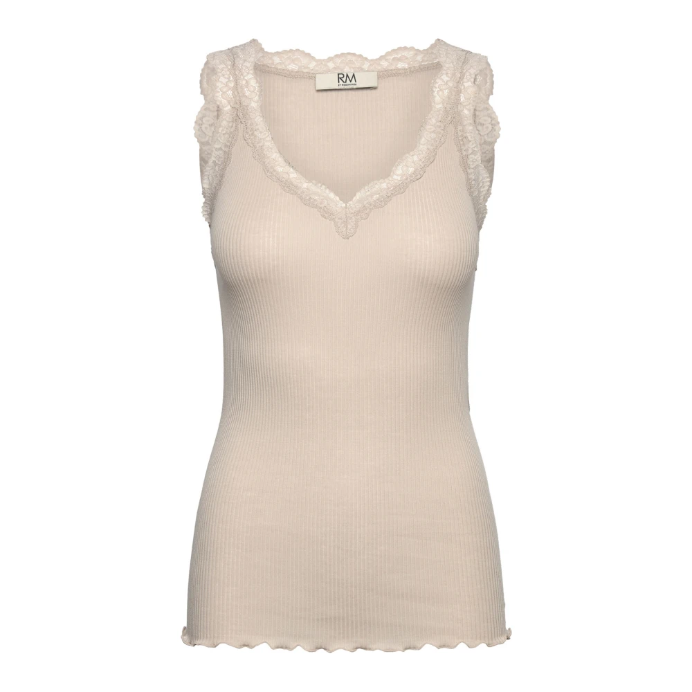 Rosemunde Cacao Kant Top Beige Dames