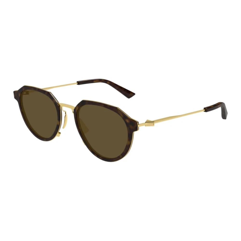 Bottega Veneta Unisex Brown Sunglasses, 50 Mm, Round Sunglasses