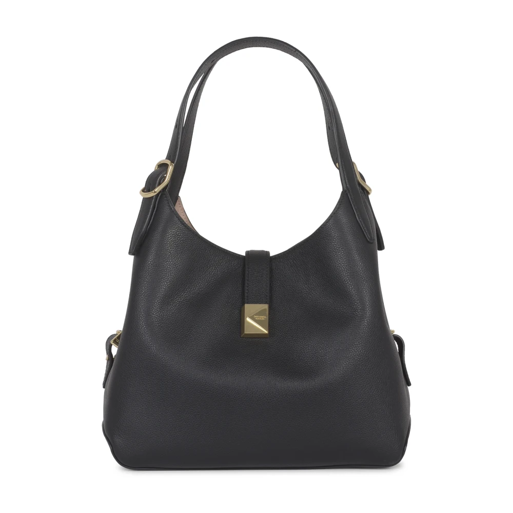 Kate Spade Zwarte Deco Medium Crossbody Tote Tas Black Dames