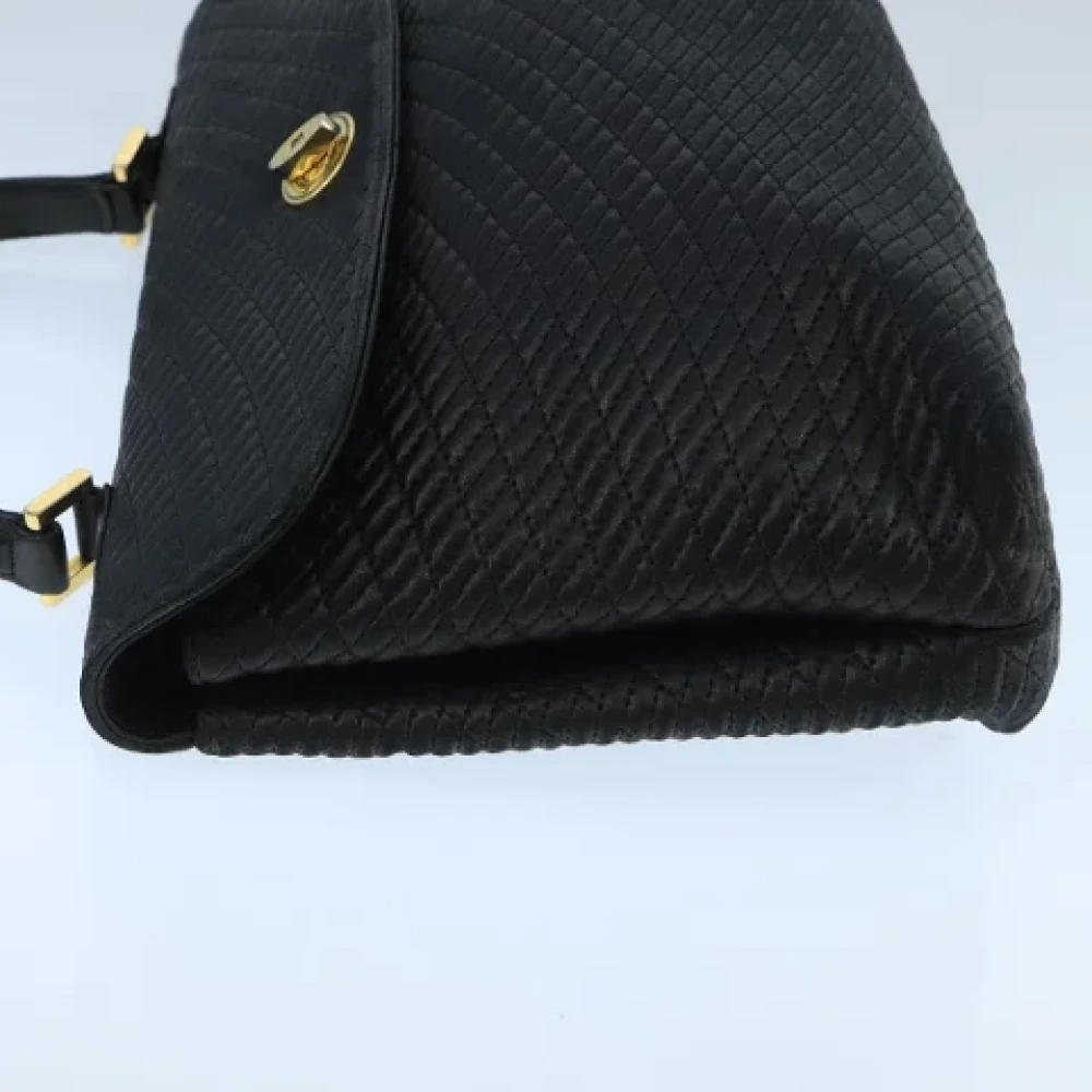 Bally Pre-owned Leather handbags Black Dames