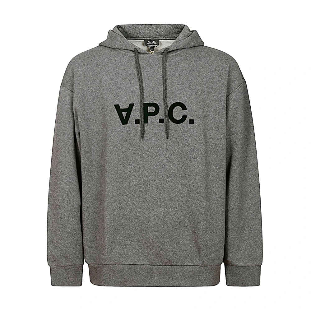 A.p.c. Stijlvolle Sweatshirt voor Mannen Gray Heren