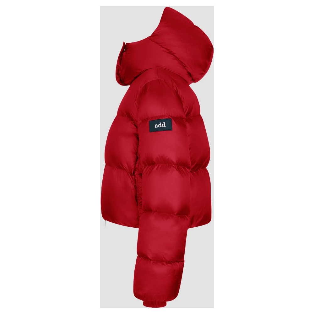 add Bomber IN Nylon Semi MAT Red Dames