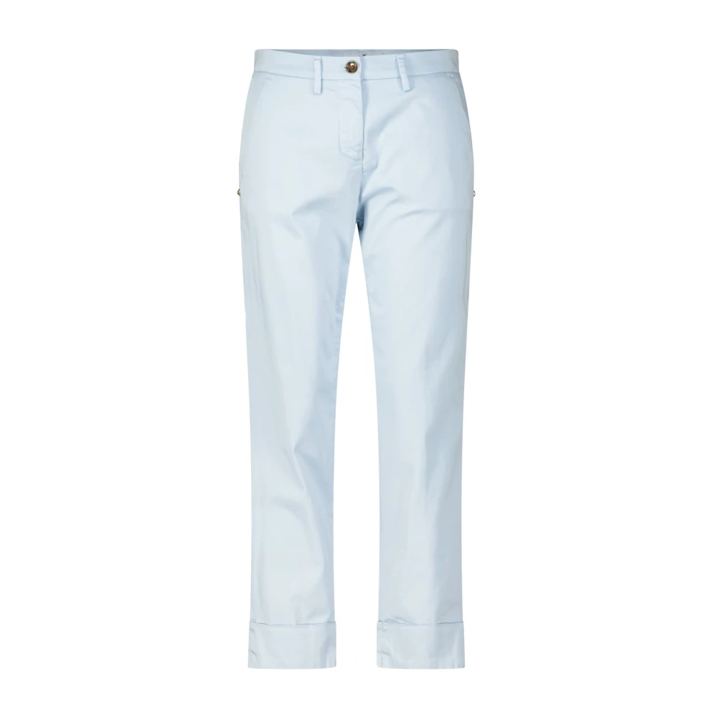 Mason's New York Carrot Cropped Broek Blue Dames