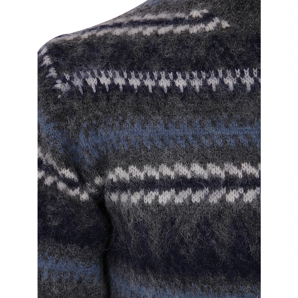 Aspesi Design Blauw Shirt Blue Heren