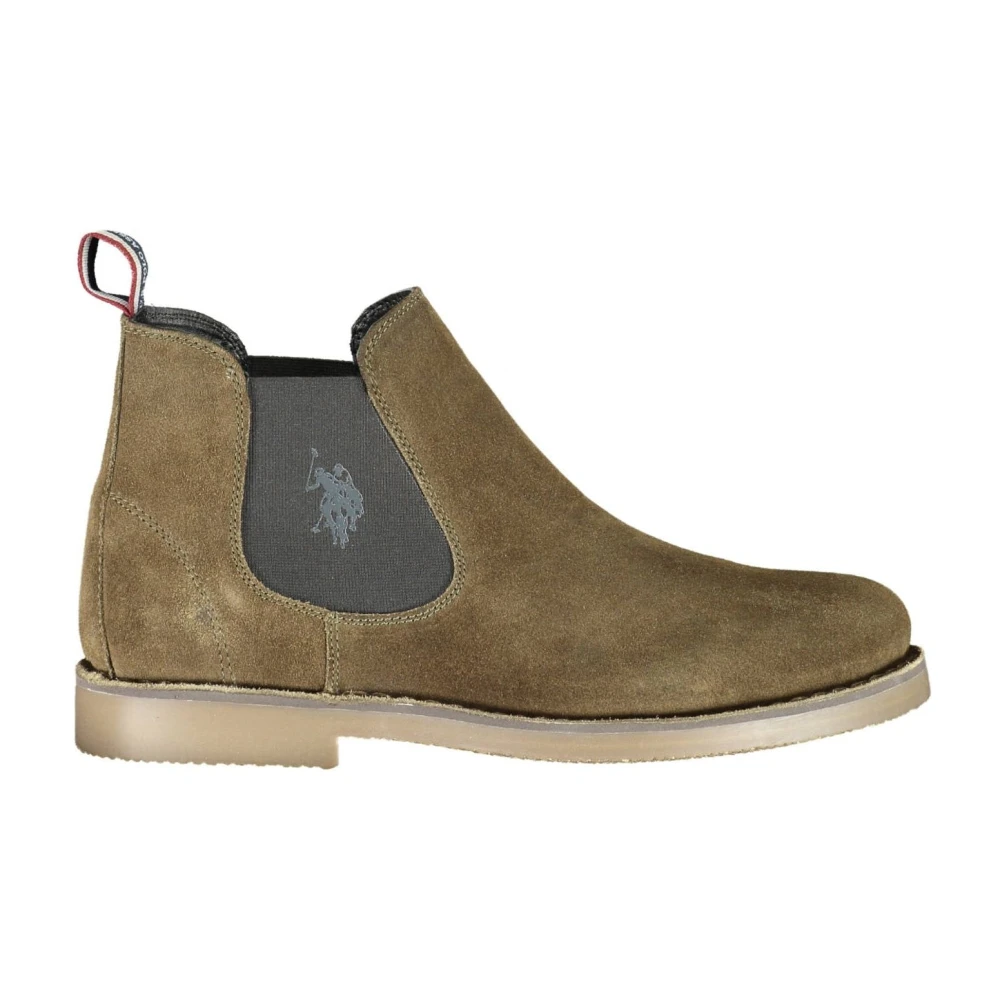 U.s. Polo Assn. Men's Green Boot Elastic Detail