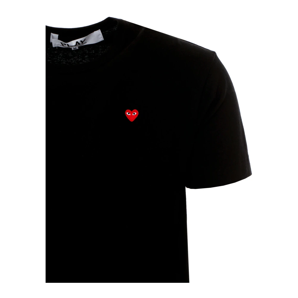 Comme des Garçons Play T-Shirts Black Heren