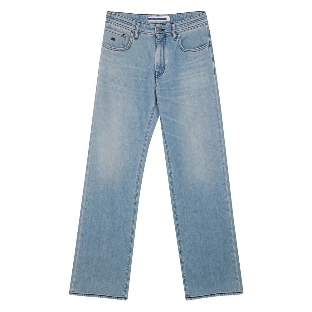 Jacob Cohën Stijlvolle Jeans voor Mannen Blue Dames