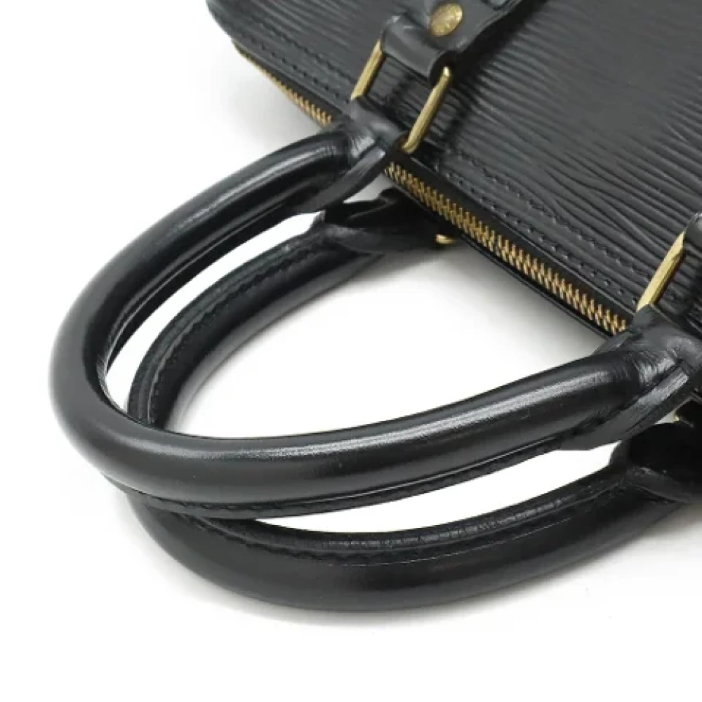 Louis Vuitton Vintage Pre-owned Leather handbags Black Dames
