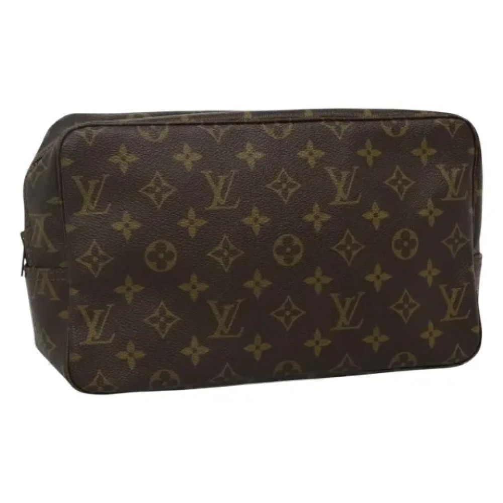 Louis Vuitton Vintage Pre-owned Canvas clutches Brown Dames