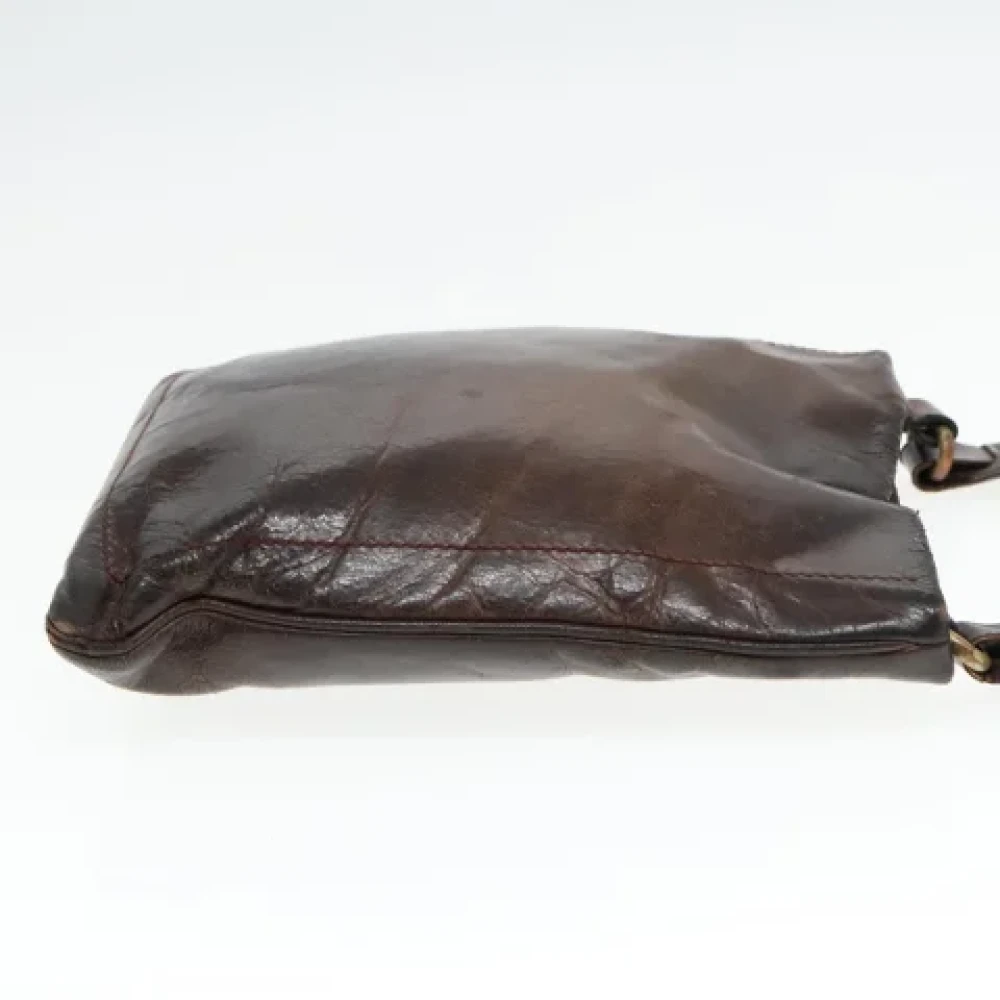 Bally Pre-owned Leather shoulder-bags Brown Dames