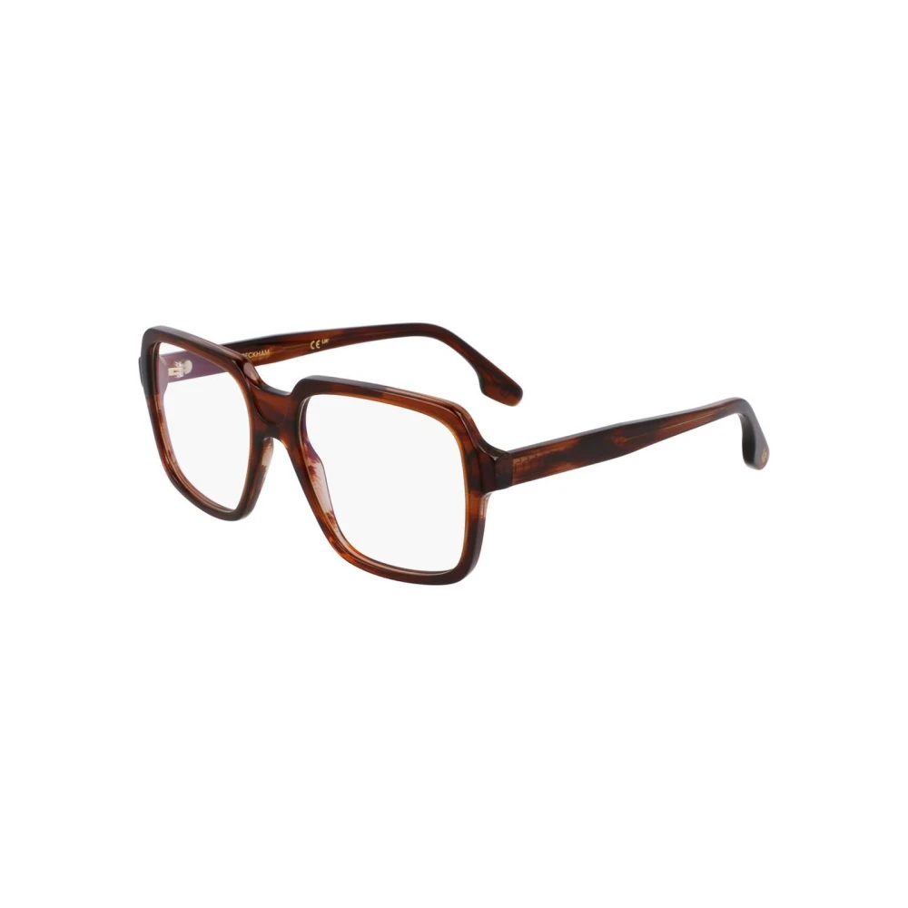 Victoria Beckham Women's Brown Glasses, One Size, Acetate Glasses Frame