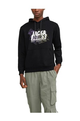 JACK & JONES Jorlafayette Felpa Con Cappuccio Uomo, Tuta In Morbido Cotone, Design Moderno E Resistente, Colore Classico
