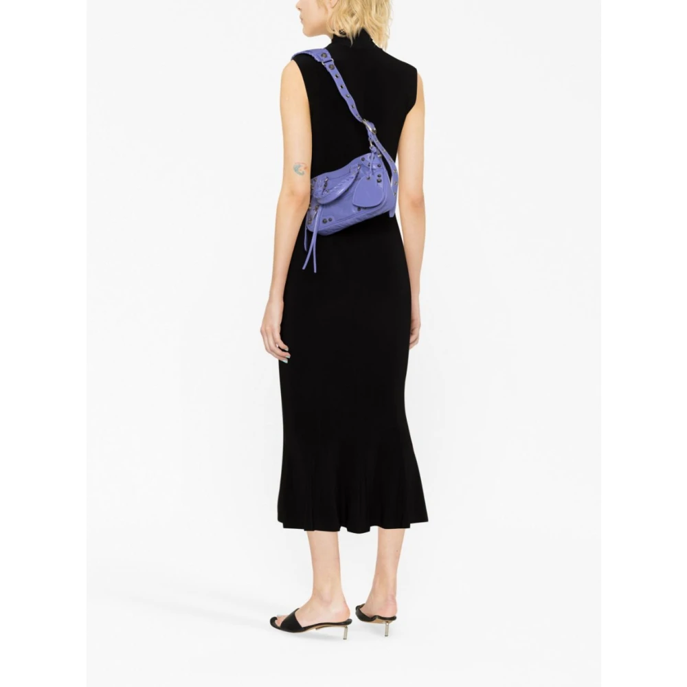 Balenciaga Kleine Neo Cagole Tote Tas Purple Dames