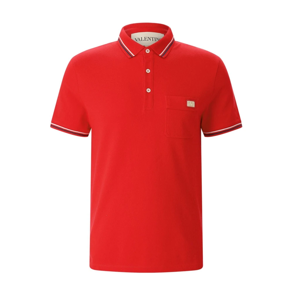 Valentino Röd Polo Shirts
