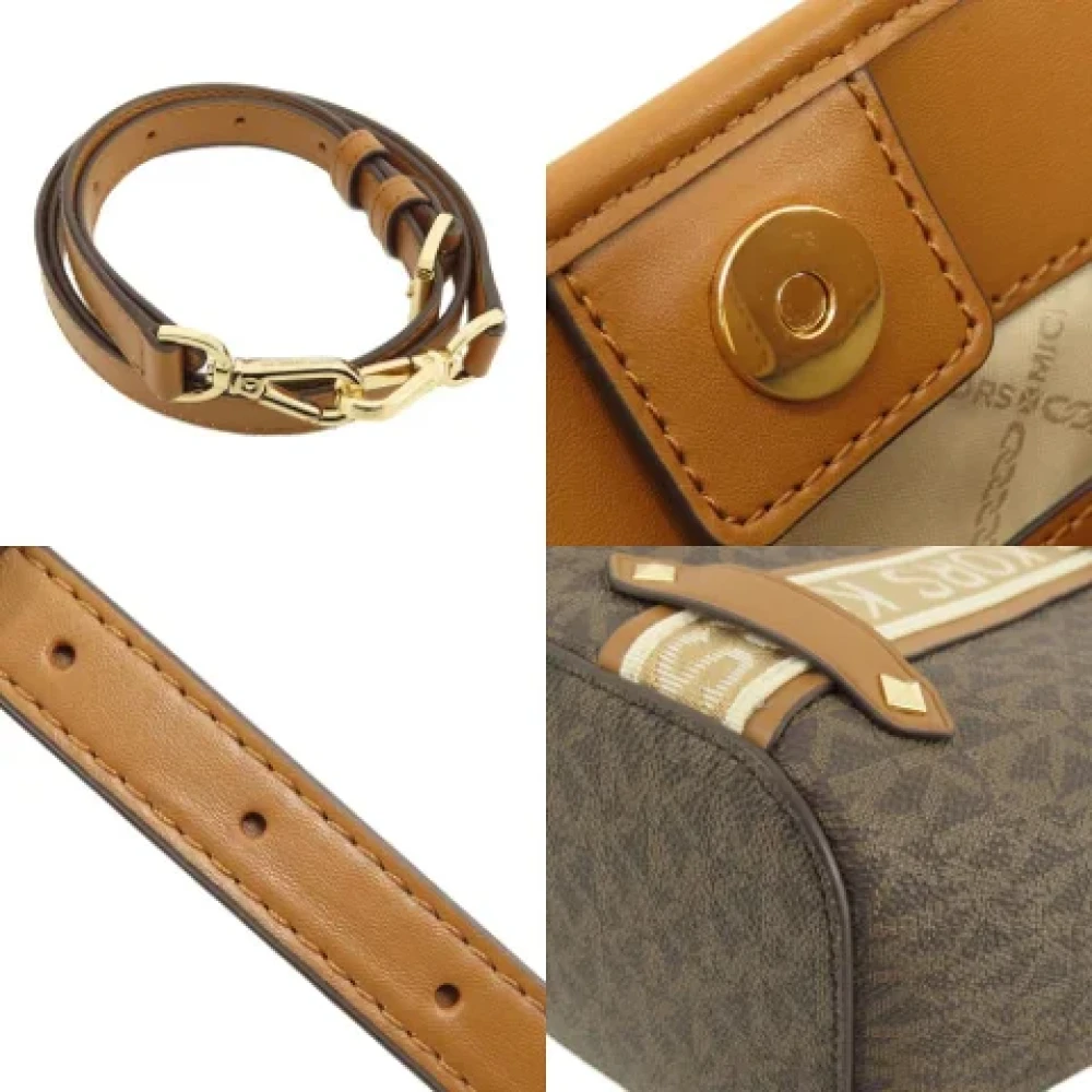 Michael Kors Pre-owned Plastic handbags Brown Dames