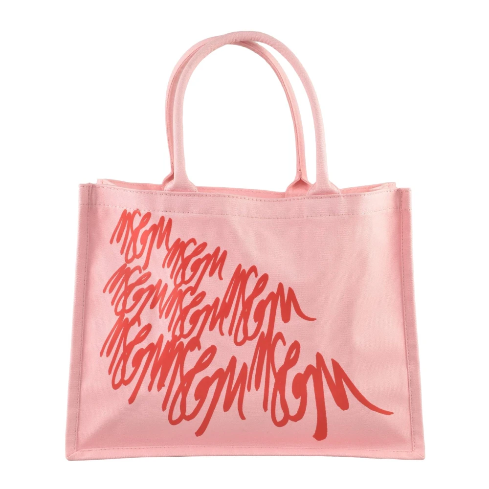 Msgm - Bags > Tote Bags - Pink - Msgm - Modalova