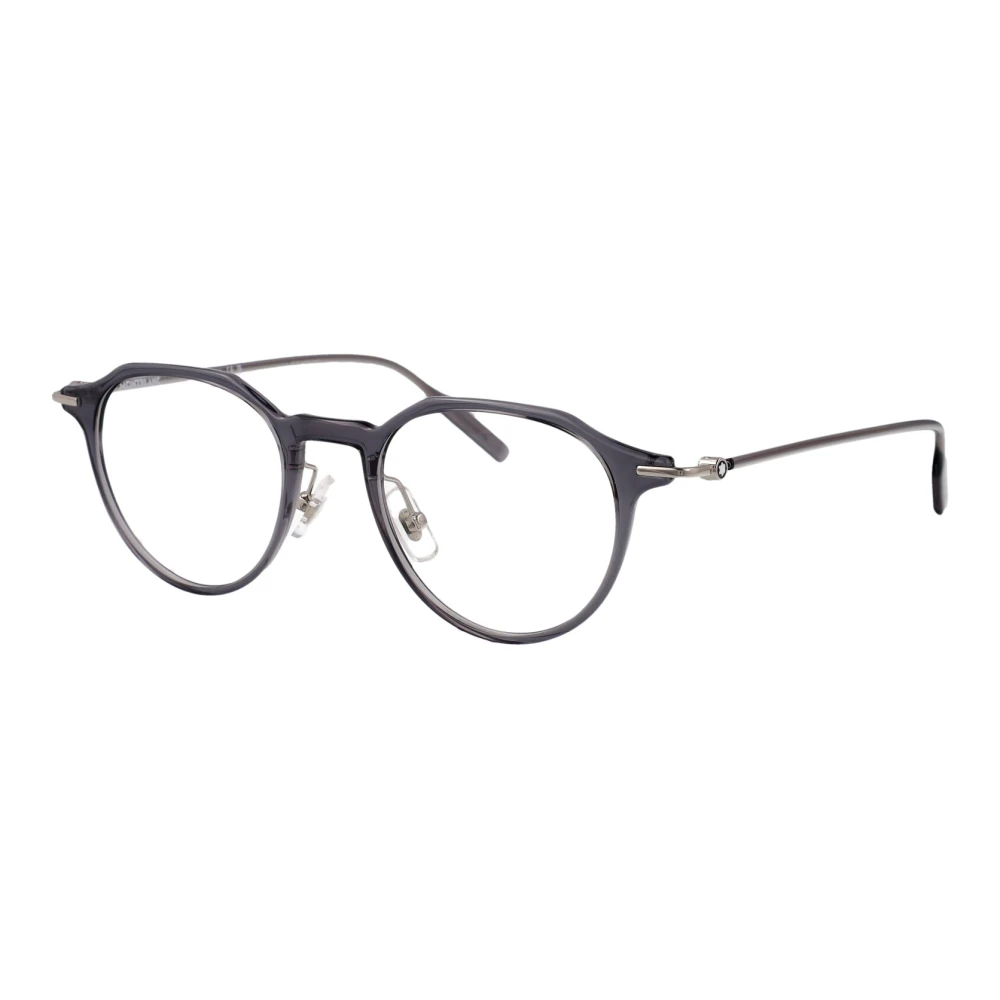 Montblanc Men's Gray Pantos Optical Frame