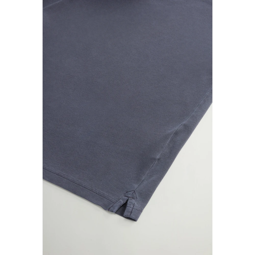 Woolrich Klassieke Polo voor de Zomer Blue Heren
