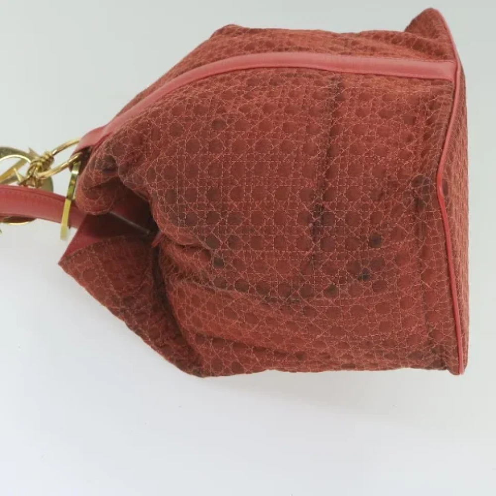Dior Vintage Pre-owned Nylon dior-bags Red Dames