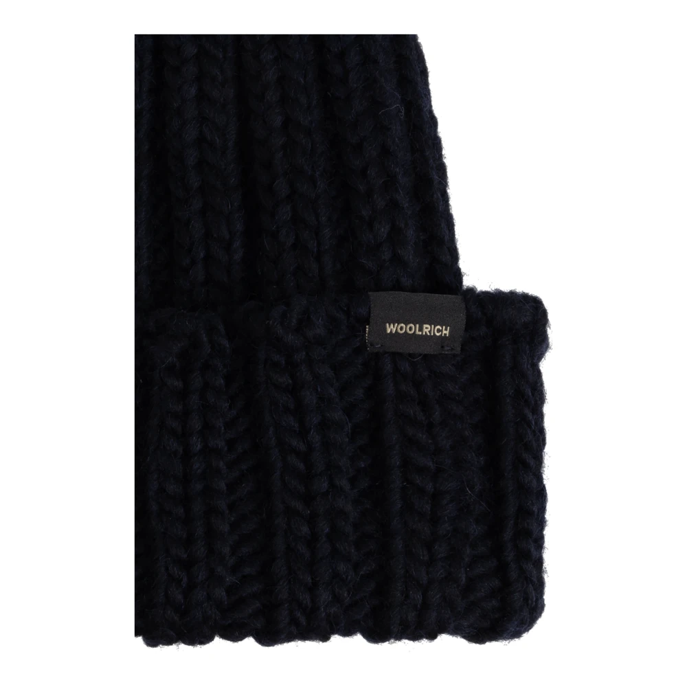 Woolrich Gevlochten Hoed Blue Dames