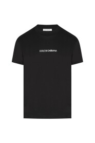 T-Shirt With Logo Embroidery