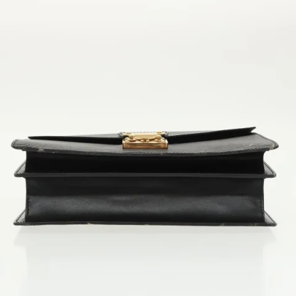Louis Vuitton Vintage Pre-owned Leather handbags Black Dames