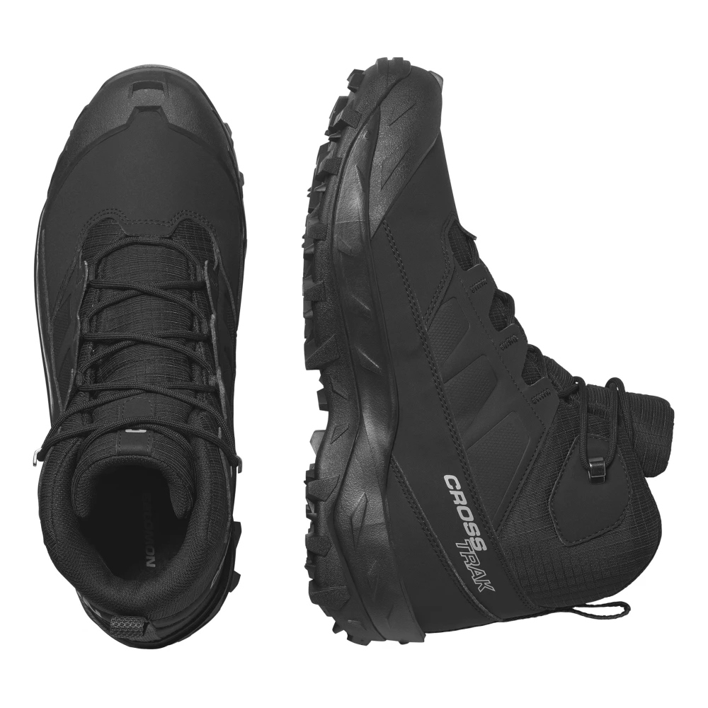 Salomon Zwart Asfalt CrossTrak Waterdichte Schoenen Black Heren