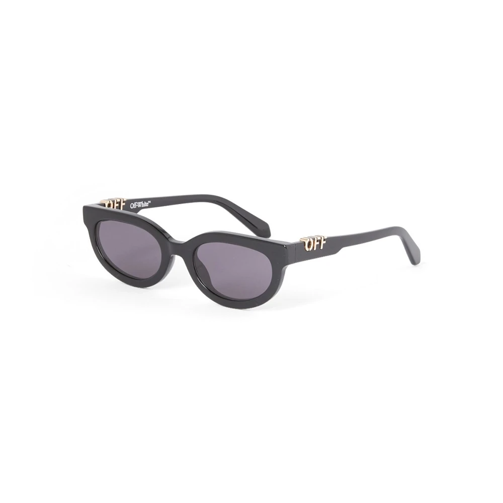 Off White Unisex Black Sunglasses, One Size, /Grey Cat Sunglasses Sparks