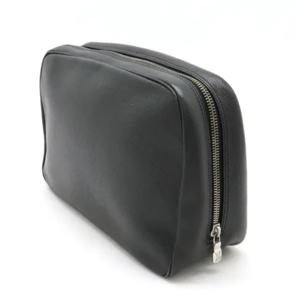 Louis Vuitton Vintage Pre-owned Leather travel-bags Black Dames